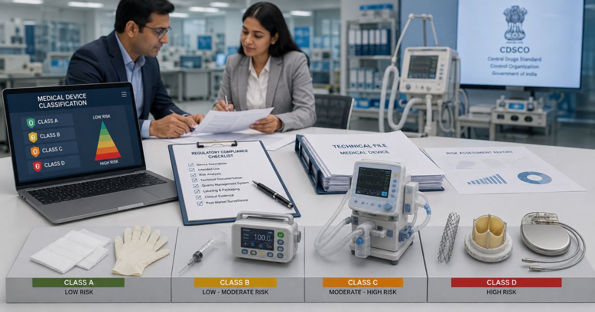 CDSCO Class A, B, C, D Devices: Which Category Does Your Product Fall Into?