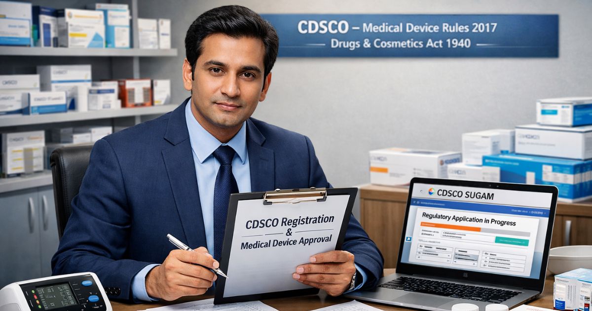 CDSCO Registration in Gurgaon