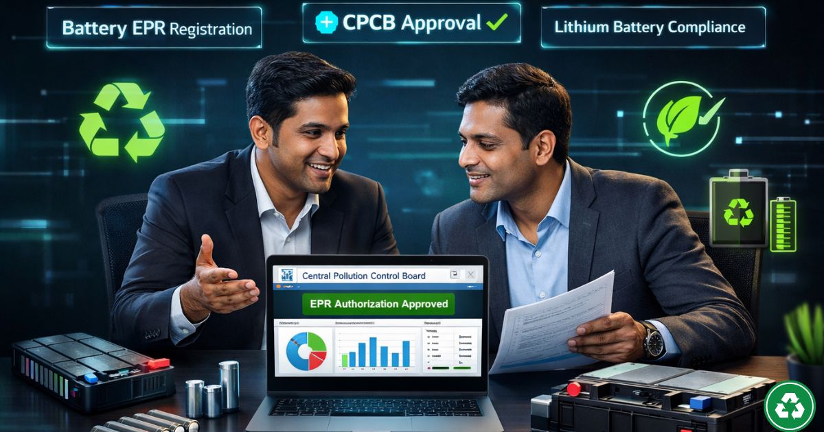 EPR Registration for Battery Waste