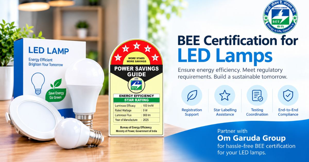 BEE Certification for LED Lamps