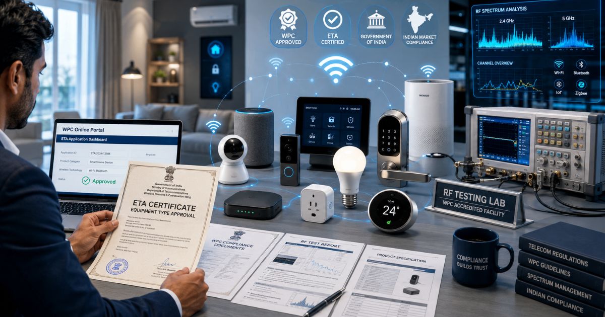 ETA Certification Requirements for Smart Home Products in India: A Complete Compliance Guide for Importers and Manufacturers