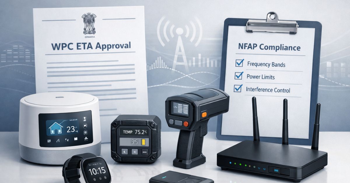 ETA/WPC Compliance for IoT & Smart Devices in India